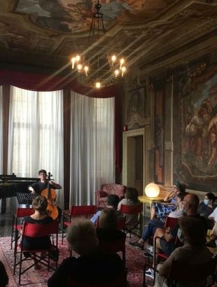Salotto musicale di Palazzo Marin Venice Italy